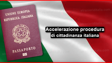 Accelerazione procedura di cittadinanza italiana