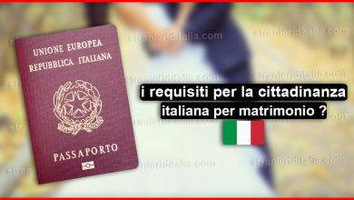Come si acquisisce la cittadinanza italiana per matrimonio ?