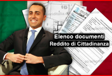 Elenco documenti Reddito di Cittadinanza 2019