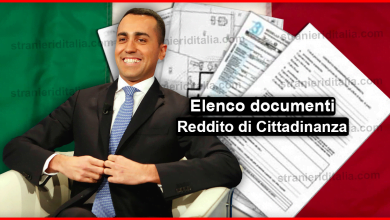 Elenco documenti Reddito di Cittadinanza 2019