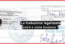 La traduzione legalizzata che cos'è e come funziona ?