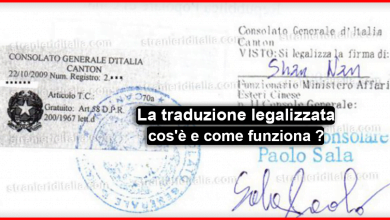 La traduzione legalizzata che cos'è e come funziona ?