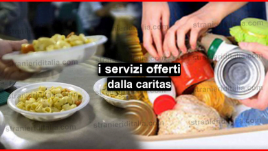 Quali sono i servizi offerti dalla caritas ?