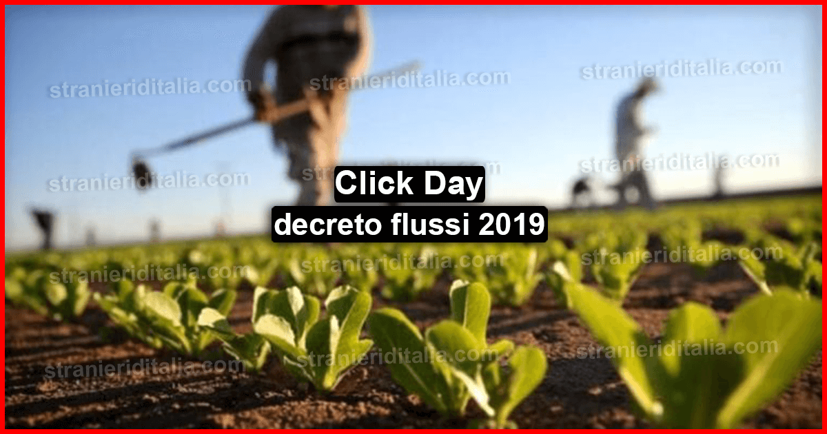 Click day decreto flussi 2019