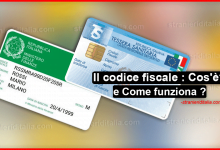 Il codice fiscale : Cos'è ?