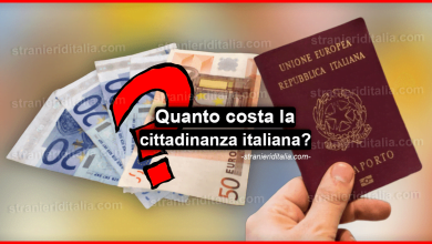 Quanto costa la cittadinanza italiana