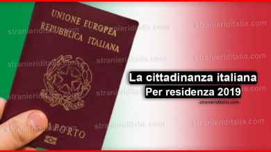 La cittadinanza italiana per naturalizzazione (residenza) - Domanda/Risposta