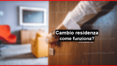 Cambio residenza : come funziona? e riquisiti per farlo