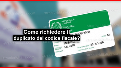 Come richiedere il duplicato del codice fiscale?