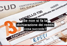 Cosa può succedere se non si fa la dichiarazione dei redditi?