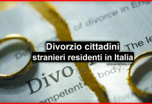 Divorzio cittadini stranieri residenti in Italia senza cittadinanza italiana