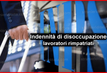 Inps & Indennità di disoccupazione lavoratori rimpatriati