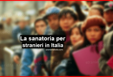 La sanatoria per stranieri irregolare in italia