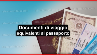 Documenti di viaggio equivalenti al passaporto - 2020