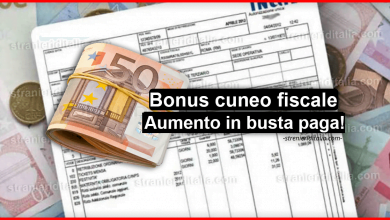 Bonus cuneo fiscale 2020: Aumento in busta paga!