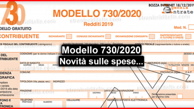 Modello 730/2020: Novità, da chi e quando deve essere fatto?