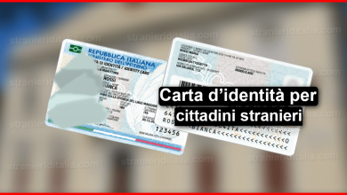 Carta di identità per cittadini stranieri 2020 | Stranieri d'Italia