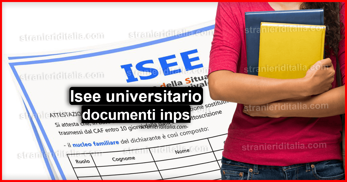 ISEE universitario 2020 - (calcolo e documenti) | Stranieri d'Italia