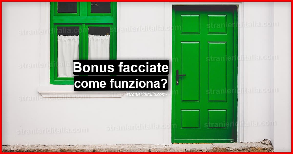 Bonus facciate 2020: Cos'è e come funziona | Stranieri d'Italia