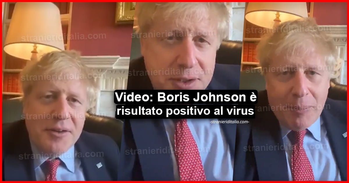 Boris Johnson è risultato positivo al coronavirus!