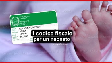 Come richiedere il codice fiscale per un neonato?
