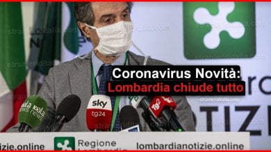 Coronavirus Lombardia: stop a uffici, cantieri, corse, multe fino 5mila euro!
