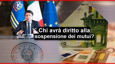 Decreto coronavirus: Ecco a chi sospenderanno il mutuo!