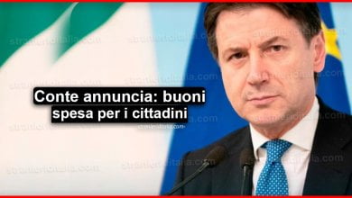 Giuseppe Conte annuncia: Buoni spesa e altre misure per i Comuni