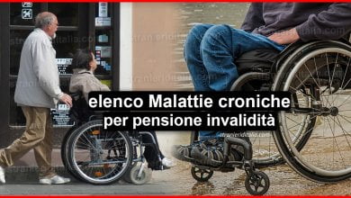 Invalidità civile e Malattie croniche: elenco per pensione invalidità!