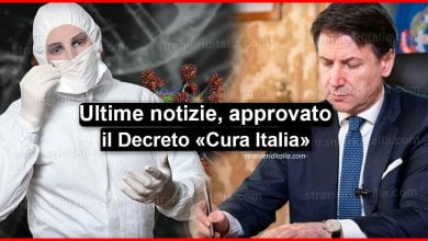 Ultime notizie! Coronavirus: Decreto cura Italia approvato dal governo
