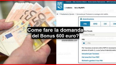 Bonus 600 euro: Come fare domanda e quali sono i requisiti?