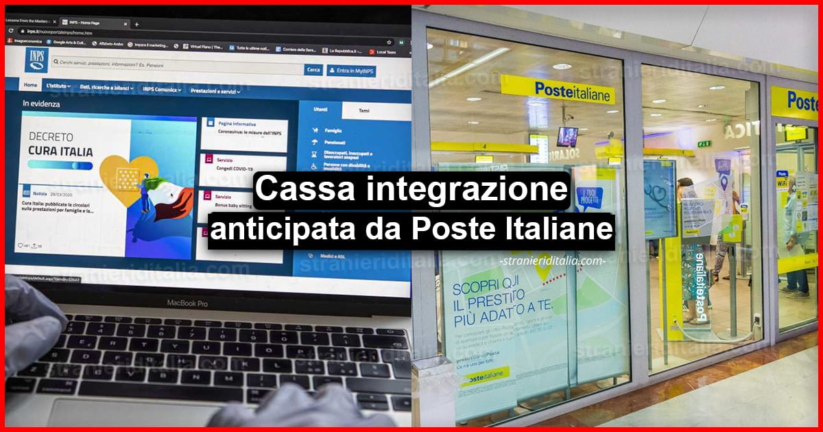 Cassa integrazione anticipata da Poste Italiane: come richiederla