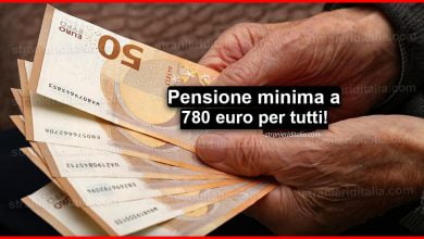 Pensione minima a 780 euro per tutti! | Stranieri d'Italia