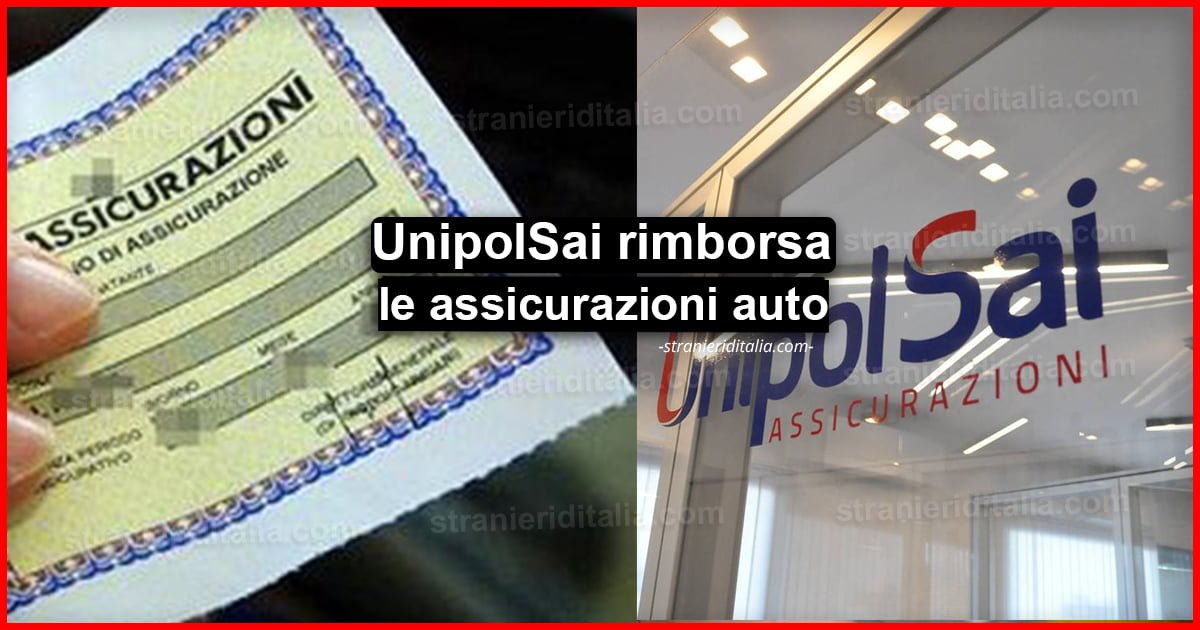 UnipolSai rimborsa le assicurazioni auto: Come fare la domanda!