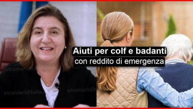 Aiuti per colf e badanti con reddito di emergenza