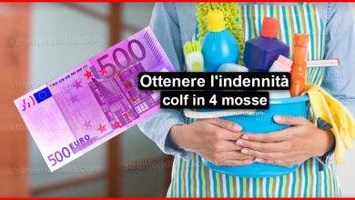 Come ottenere l'indennità colf in 4 mosse | Stranieri d'Italia