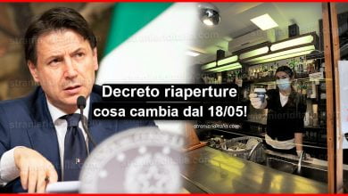 Decreto riaperture, il testo pdf: Ecco cosa cambia dal 18 maggio