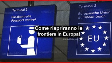 Come riapriranno le frontiere in Europa? | Stranieri d'Italia