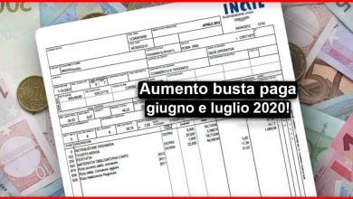Cuneo fiscale: Aumento busta paga giugno e luglio 2020!