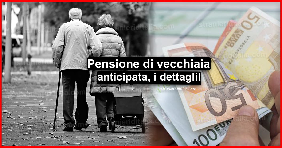 Pensione di vecchiaia anticipata per titolare assegno ordinario di invalidità