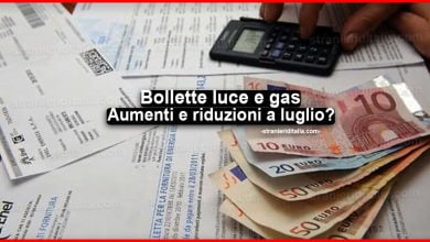 Bollette luce e gas: Aumenti e riduzioni a luglio?