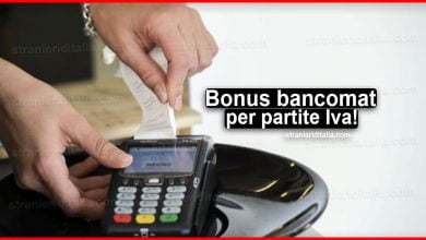 Bonus bancomat per partite Iva: ecco come funziona