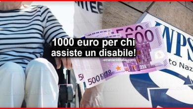 Congedo straordinario 2020: 1000 euro per chi assiste un disabile