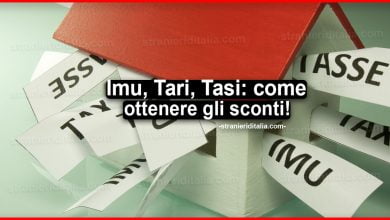 Imu, Tari, Tasi: come ottenere gli sconti sulle imposte del 45%