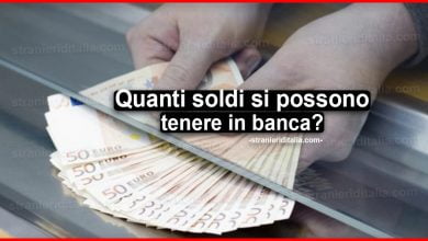 Prelevare sul conto: Quanti soldi si possono tenere in banca
