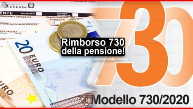 Rimborso 730 della pensione: Arriverà il pagamento ad agosto