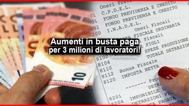 Taglio cuneo fiscale: Aumenti in busta paga per 3 milioni di lavoratori!