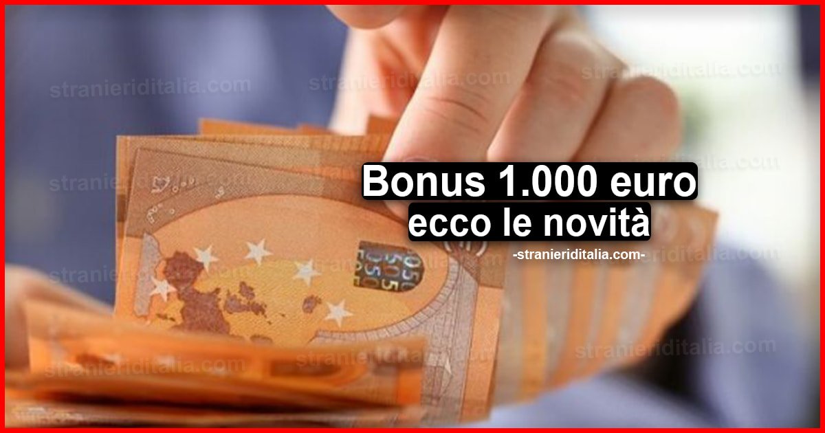 Bonus 1.000 euro per i professionisti: ecco in arrivo le novità