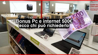 Bonus Pc e internet da 500 euro: ecco chi può richiederlo in base all’Isee