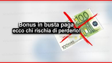 Chi rischia di perdere il Bonus 100 euro?
